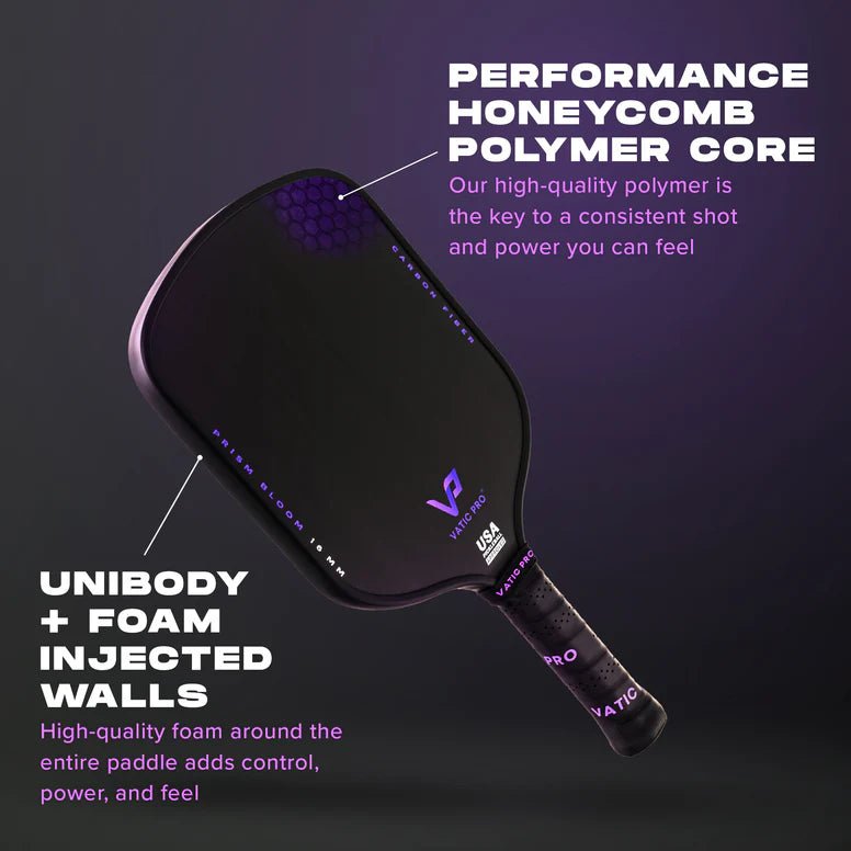 Vatic Pro Pickleball Racket - PRISM Bloom