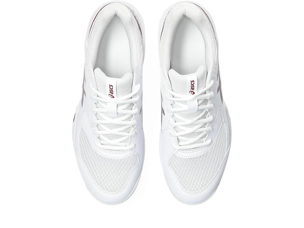 Pickleball Shoes Asics Gel-Dedicate 8 White / Antique Red